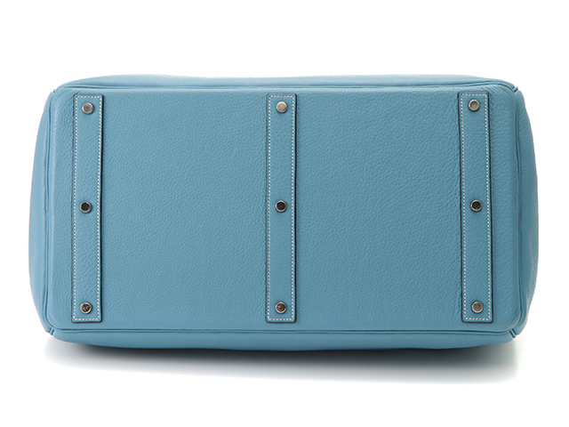 HERMES エルメス オータクロア50 ブルージーン/SV トリヨンクレマンス