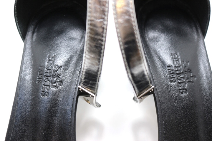 HERMES エルメス マネージュ サンダル レディース36ハーフ