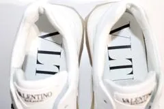 VALENTINO バレンチノ ヴァレンティノ バウンススニーカー メンズ39ハーフ ホワイト レザー VLTNロゴ 【432】  の購入なら「質」の大黒屋（公式）