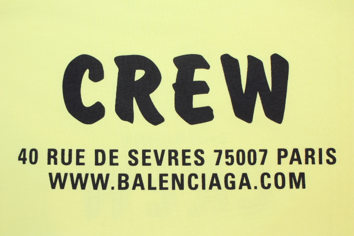 BALENCIAGA バレンシアガ Tシャツ レディース XS イエロー BALENCIAGA バレンシアガ Tシャツ レディース XS イエロー