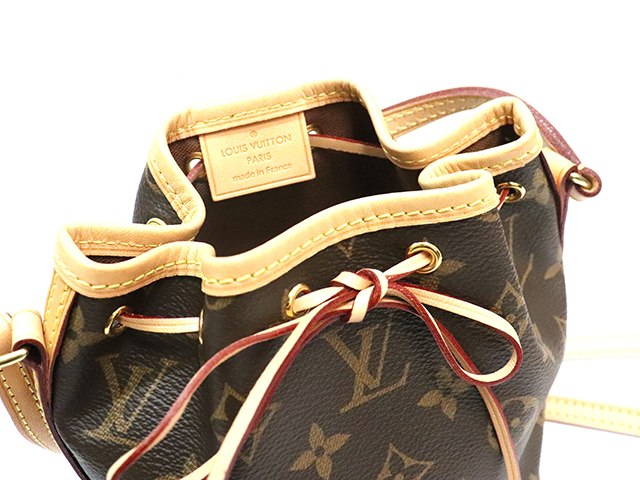 LOUSI VUITTON ルイヴィトン ナノ・ノエ ショルダーバッグ モノグラム M41346 【430】2148103175718  の購入なら「質」の大黒屋（公式）