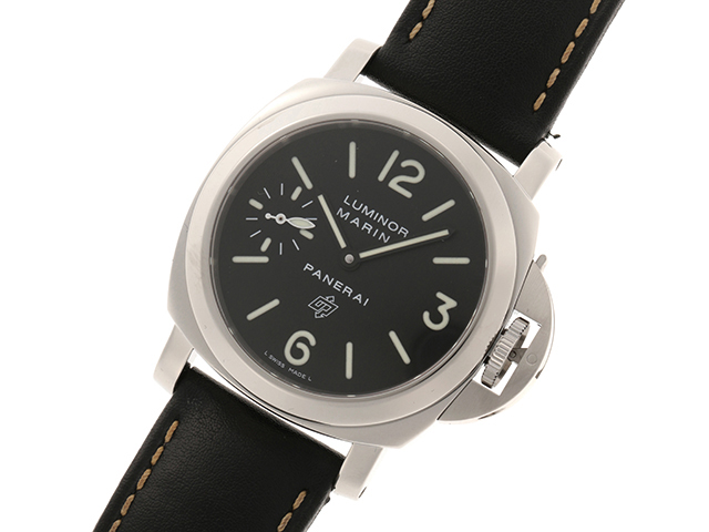 PANERAI パネライ ルミノールマリーナロゴ PAM00005 手巻き時計 黒文字