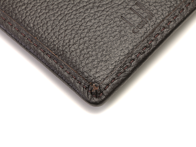 新品未使用　dunhill ダークブラウン 名刺入れ　ダンヒルカード入り ダンヒル カードケース/名刺入れ メンズ プレーン ダーク