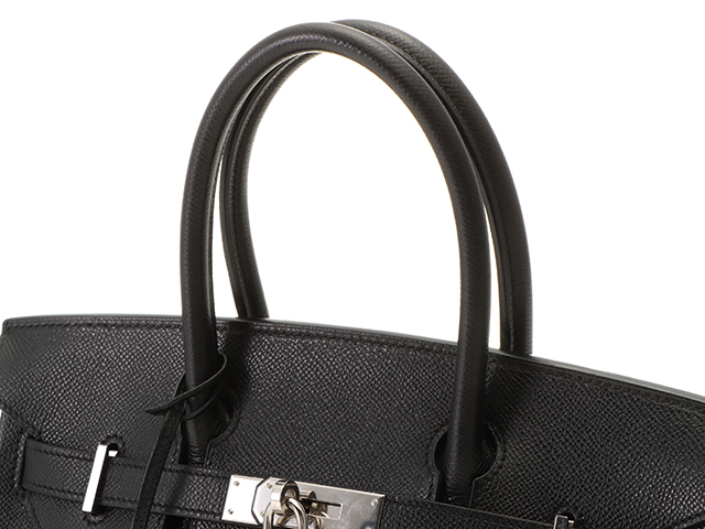 HERMES エルメス バーキン30 ブラック ヴォーエプソン パラジウム HERMES エルメス バーキン30 ブラック ヴォーエプソン パラジウム