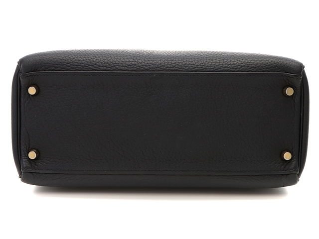 HERMES エルメス ケリー28 2Wayショルダーバッグ ブルー