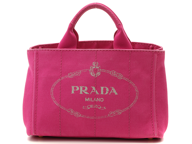 Prada プラダ カナパ キャンバス ピンク Bn2439 5 の購入なら 質 の大黒屋 公式