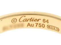 Cartier　カルティエ　ミニラブ　イエローゴールド　リング　YG　3.8g　64号　箱・ギャラ付き【430】2148103186707