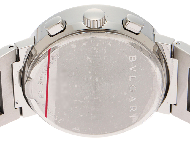 BVLGARI ブルガリ ブルガリブルガリクロノグラフ BB38SSCH 白 BVLGARI ブルガリ ブルガリブルガリクロノグラフ BB38SSCH 白