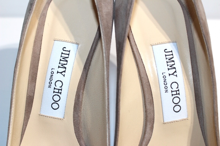 JIMMY CHOO ジミーチュウ パンプス レディース36 ベージュ