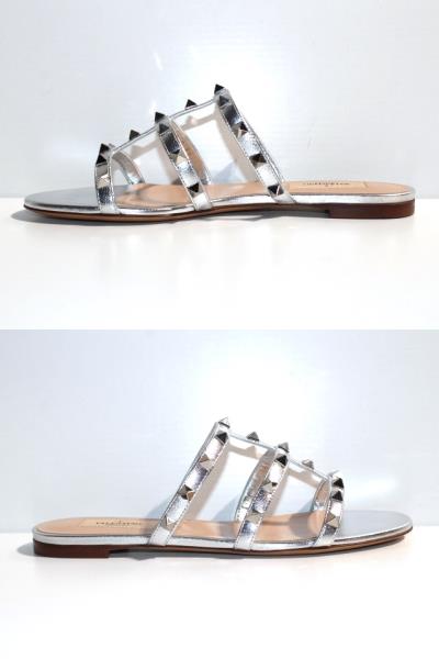 VALENTINO ヴァレンティノ バレンチノ ロックスタッズスライドサンダル