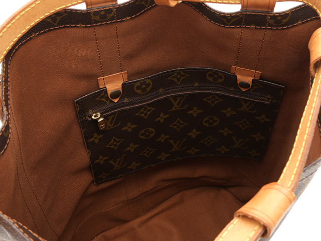 LOUIS VUITTON◇ランドネGM_モノグラム_BRW/PVC/BRW/M42244/ハンドル