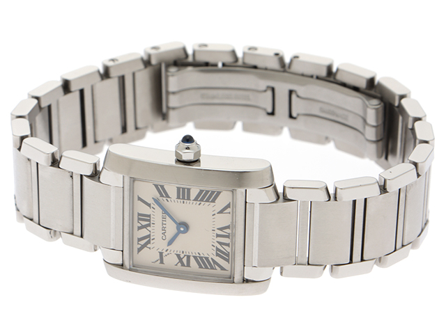 Cartier カルティエ タンクフランセーズSM W51008Q3 SS クォーツ  