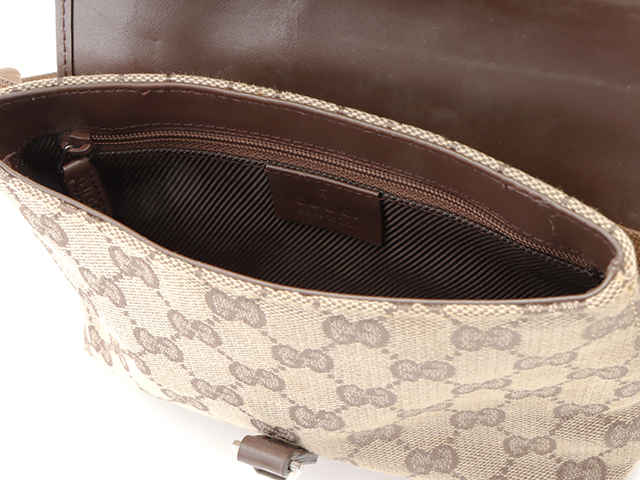 GUCCI グッチ ウエストバッグ GGキャンバス ベージュ 92543 GUCCI グッチ ウエストバッグ GGキャンバス ベージュ 92543