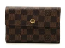 LOUIS VUITTON ルイヴィトン ポルトフォイユ・アレクサンドラ 財布 ダミエ エベヌ N63067 【435】  の購入なら「質」の大黒屋（公式）