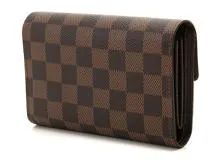 LOUIS VUITTON ルイヴィトン ポルトフォイユ・アレクサンドラ 財布 ダミエ エベヌ N63067 【435】  の購入なら「質」の大黒屋（公式）