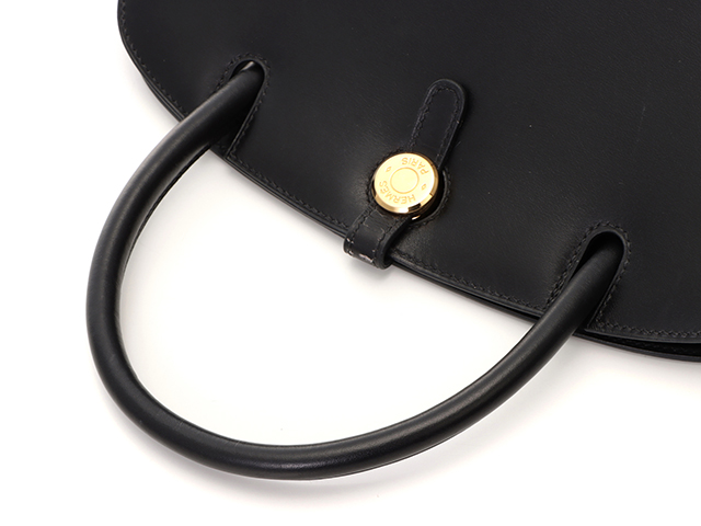 18 ファッション HERMES エルメス ダルヴィMM ポロサス ブラック