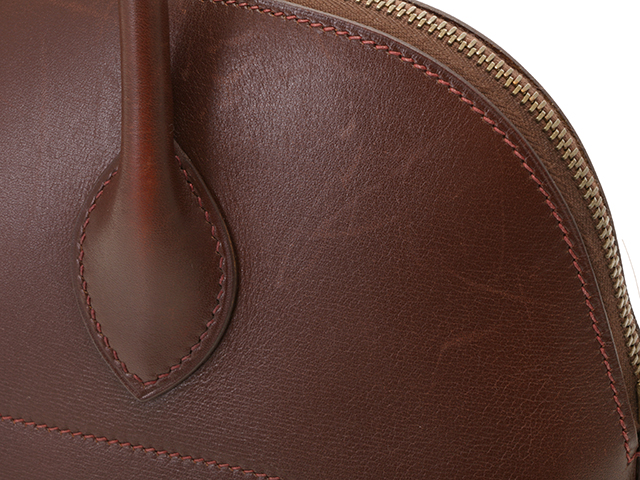 HERMES エルメス バッグ ハンドバッグ ボリード35 ブラウン GP