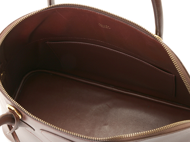 HERMES エルメス バッグ ハンドバッグ ボリード35 ブラウン GP