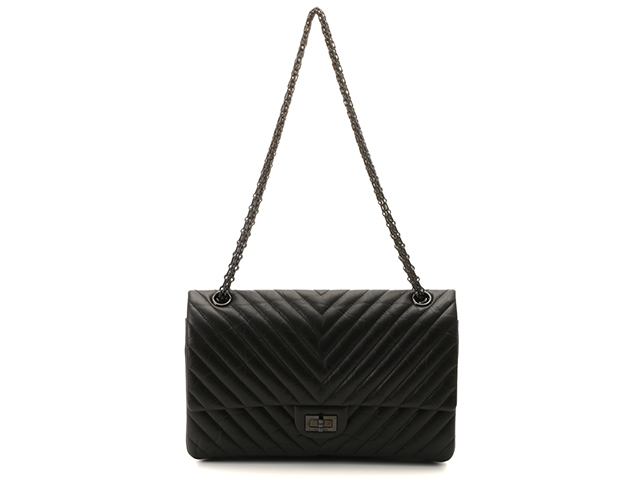 CHANEL 黒 Vステッチ ラムスキン　Wホック三折りコンパクト CHANEL 楽天市場】CHANEL シャネル 2way クラッチ チェーンショルダー
