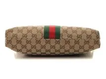 GUCCI グッチ ショルダーバッグ GGキャンバス ウェブライン レザー ベージュ ブラック 388926 【471】  の購入なら「質」の大黒屋（公式）