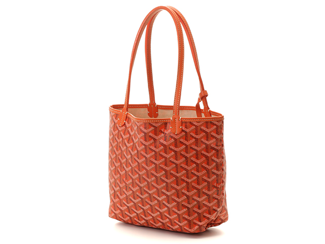 GOYARD ゴヤール サンルイジュニア オレンジ ショルダーバッグ GOYARD ゴヤール サンルイジュニア オレンジ ショルダーバッグ