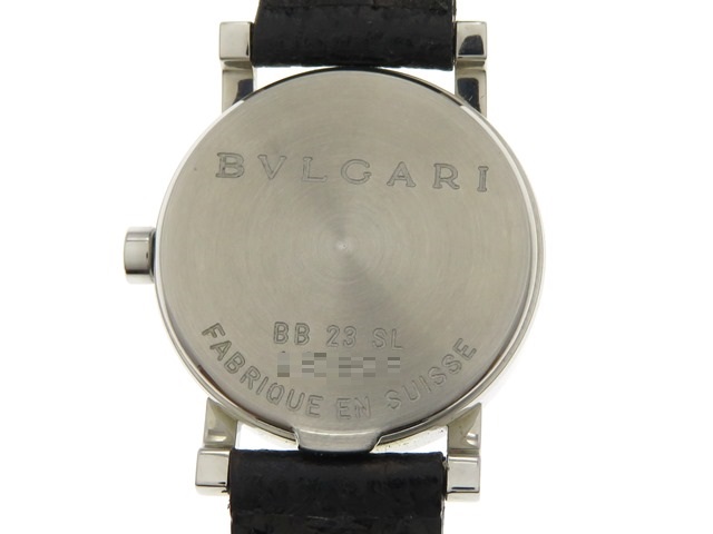 BVLGARI ブルガリブルガリ 女性用腕時計 クオーツ ステンレス ブラック