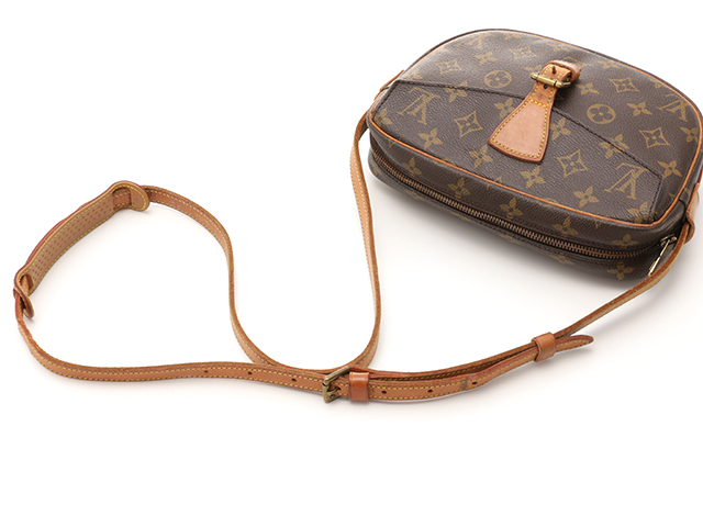 フラップポケット×1内側LOUIS VUITTON ジョヌフィーユ ショルダーバッグ モノグラム