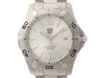 TAG HEUER タグホイヤー アクアレーサー WAF1112 シルバー SS クオーツ（2148103224874）【200】T  の購入なら「質」の大黒屋（公式）