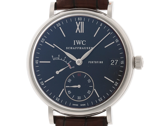 IWC ポートフィノ ハンドワインド 8デイズ Ref.IW510102 ブラック文字 