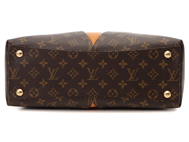 LOUIS VUITTON ルイ・ヴィトン　VトートMM　モノグラムサフラン　Ｍ43951　2wayショルダーバッグ　【436】