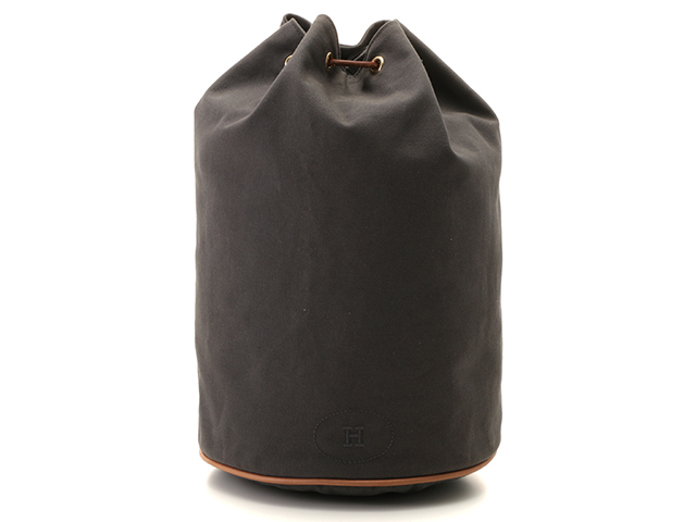 HERMES エルメス マテロット ショルダーバッグ グレー/ナチュラル 