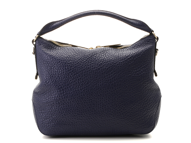 BURBERRY バーバリー 2WAYショルダーバッグ ネイビー レザー