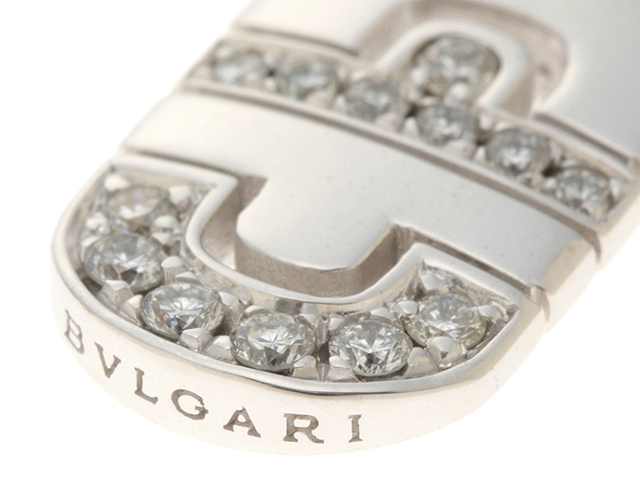 BVLGARI ブルガリ　パレンシテピアス/K18ホワイトゴールド/ダイヤモンド/パレンテシ/16.6g【472】RK