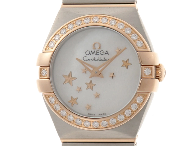 OMEGA オメガ 時計 コンステレーション ダイヤベゼル 123.25.24.60