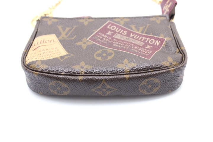 LOUIS VUITTON アクセソワール ミニポシェット ラベル M63798 LOUIS VUITTON ルイ・ヴィトン ミニ・ポシェット・アクセ