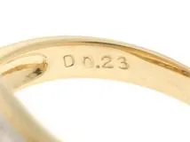 JEWELRY ノンブランドジュエリー デザイン リング 指輪 K18 ゴールド ルビー 0.58ct ダイヤモンド 0.23ct 13号 ソーティング付き 【460】