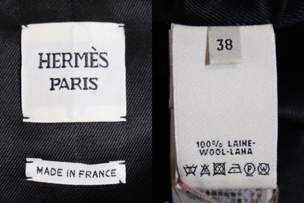 HERMES エルメス アウター ダッフルコート ロングコート