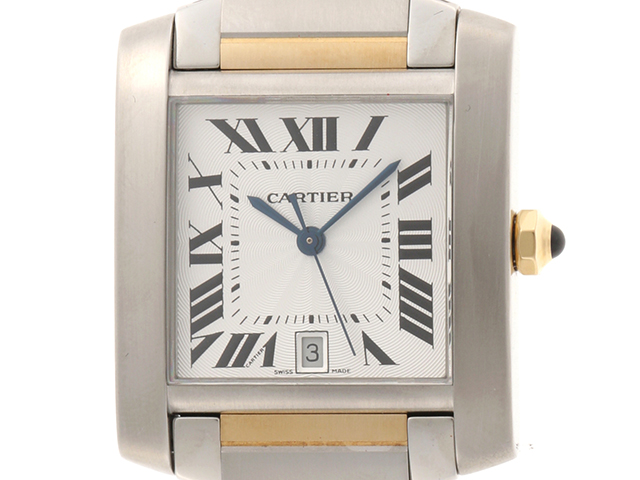 Cartier カルティエ タンクフランセーズLM W51005Q4 イエロー