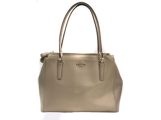COACH コーチ 2wayショルダー ショルダーバッグ レザー ゴールド