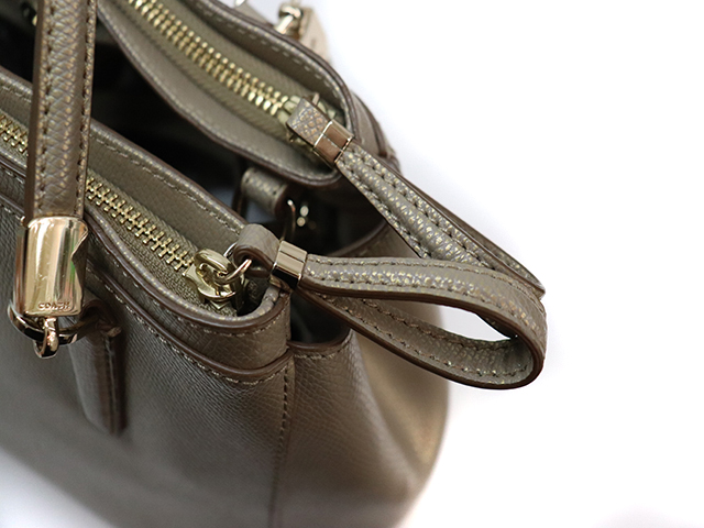 COACH コーチ 2wayショルダー ショルダーバッグ レザー ゴールド