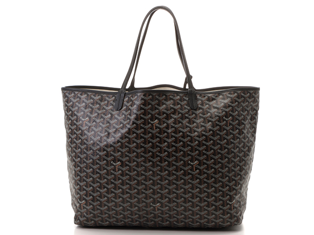 GOYARD バッグ トートバッグ サンルイGM ブラック PVC/カーフ【204