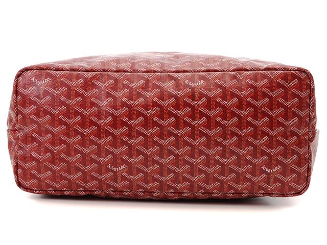 GOYARD ゴヤール バッグ サンルイPM レッド PVC（ポリ塩化ビニル