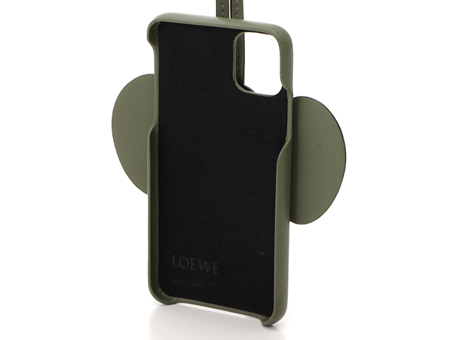LOEWE ロエベ 携帯カバー エレファント iPhone11カバー アボカド