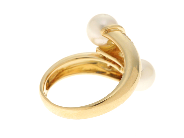 長期 JEWELRY ノンブランドジュエリー イエローゴールド パール 