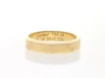 Cartier カルティエ 貴金属･宝石 ミニラブリング ウェディングリング 指輪 K18イエローゴールド 3.4g 48号(日本サイズ8号)【473】