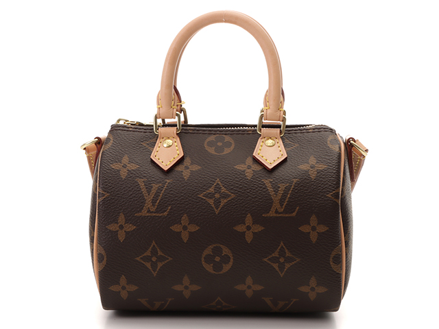 LOUIS VUITTON ルイヴィトン ナノスピーディ モノグラム バッグ M61252