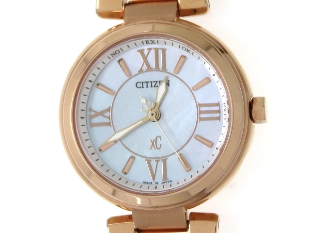 世界ブランドレディースウォッチ女性用腕時計かわいいギフトCITIZENクロスシーXC2335