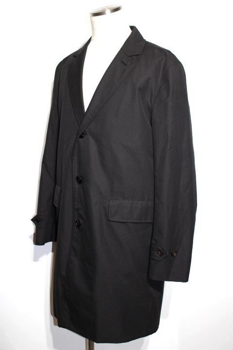 Burberry バーバリー アウター トレンチコート メンズ50 ブラック コットン 0 の購入なら 質 の大黒屋 公式