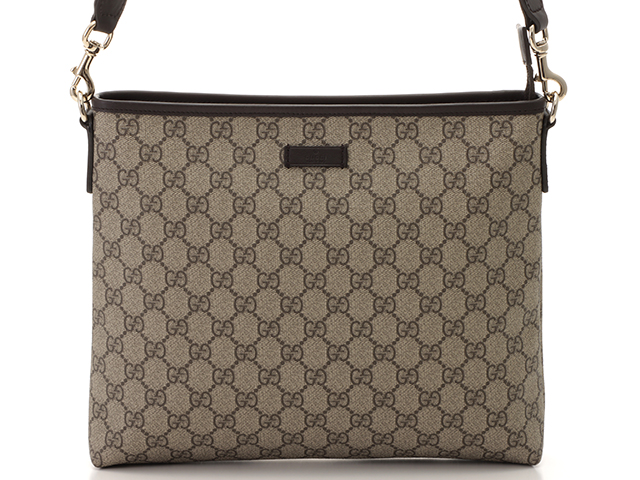 Gucci ショルダーバッグ ブラウン/ベージュ GUCCI グッチ GGスプリーム ショルダーバッグ 388924 ベージュ