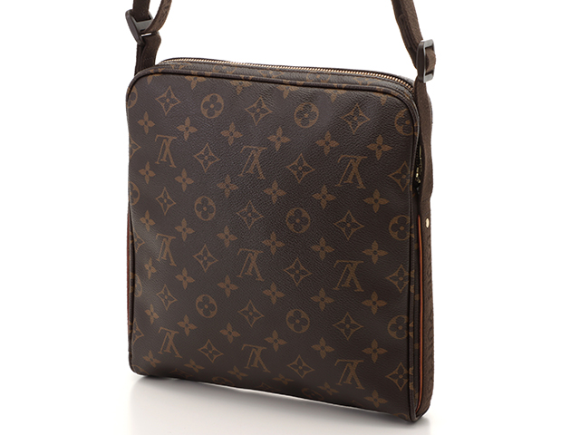 【本物保証】 布袋付 超美品 ルイヴィトン LOUIS VUITTON モノグラム トロターボブール ショルダーバッグ 斜め掛け M97037 軽い